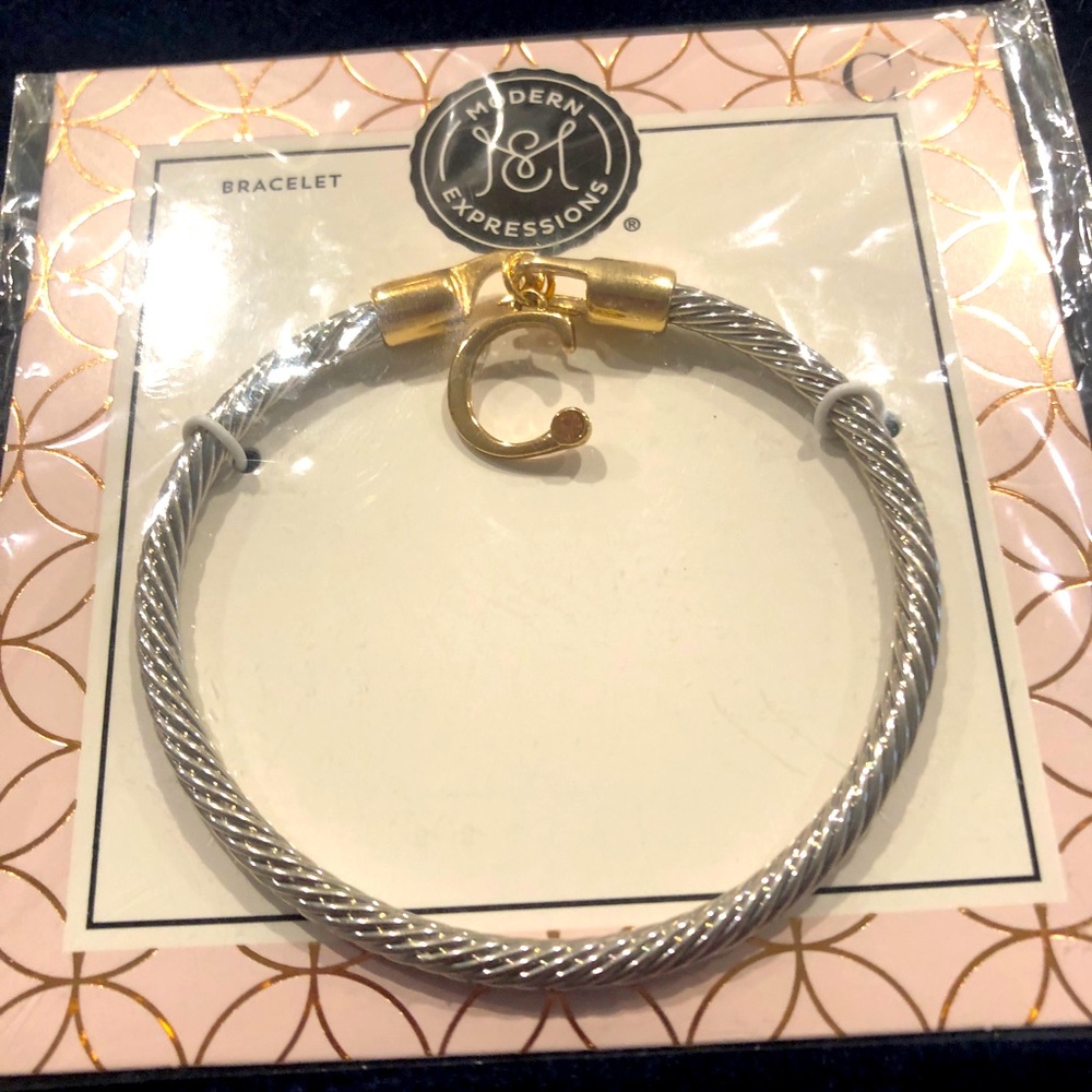 Modern Expressions Bracelet - letter “C”. 😍😍😍😍😍😍😍😍😍😍😍😍😍😍😍